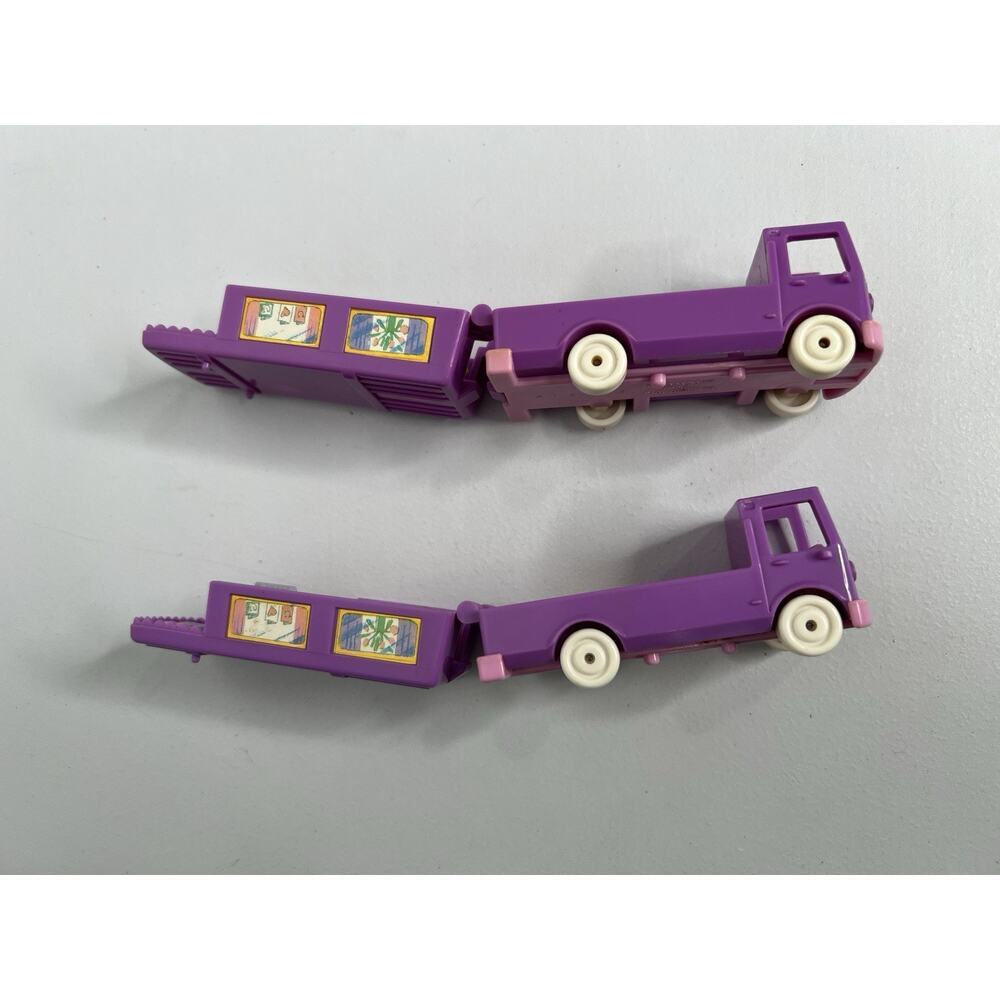 Vintage 1994 Polly Pocket Stable On The Go Playsets Bluebird Toy Horses Lot - Picture 5 of 11